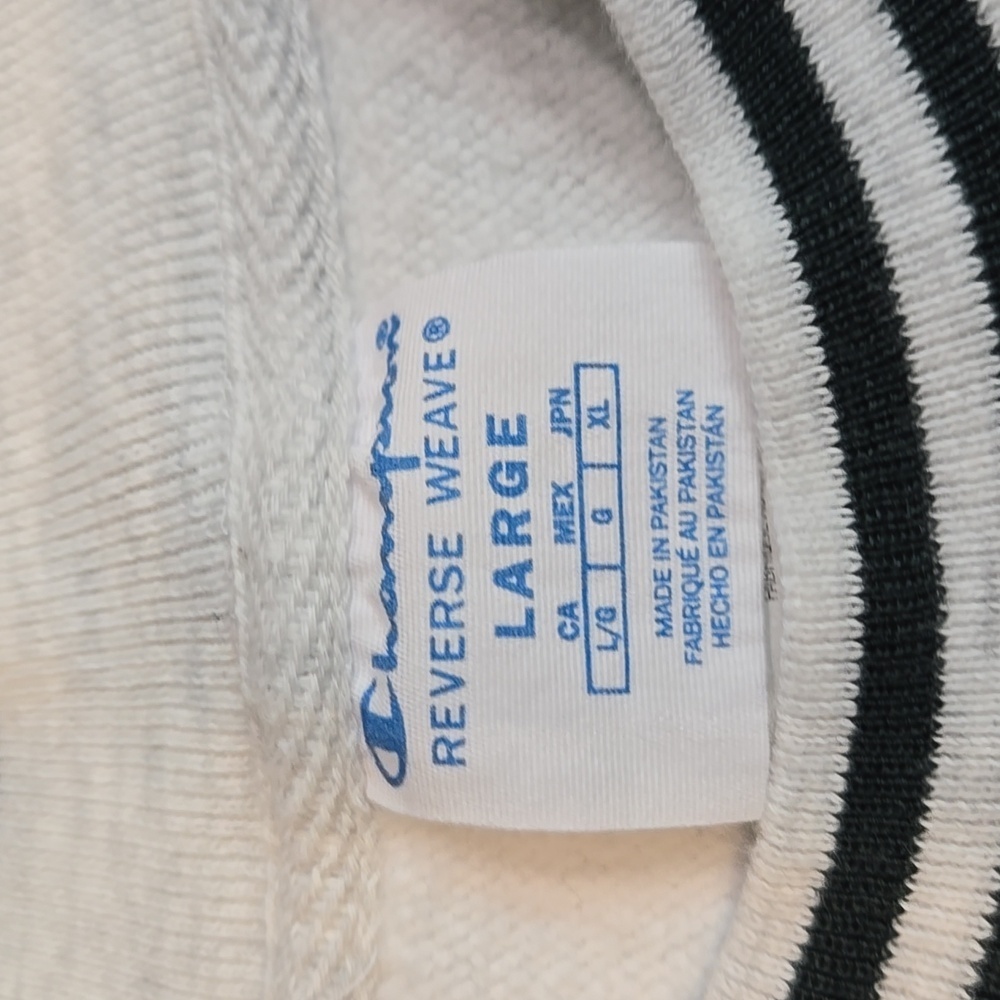 Vintage Champion Mens Okoboji The Lake Reverse Weave 90" Crewneck Pullover Sz L - Picture 5 of 7